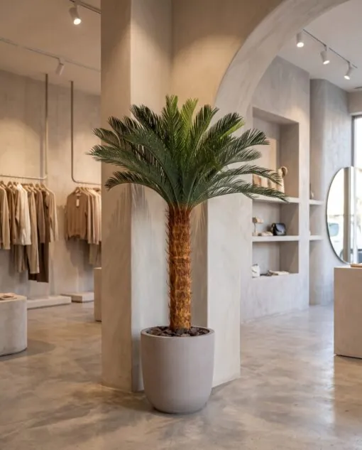 Holland Cycas Palm 160 cm - Sago styled in an interior — Neon Jungle Studios