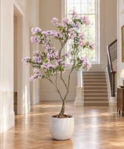 Jacaranda Tree 200 cm lilac styled in an interior — Neon Jungle Studios