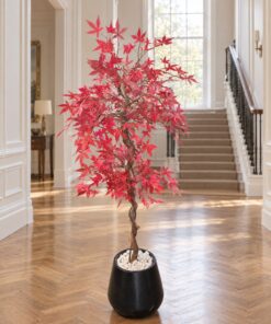 Japanese Maple Tree 150 cm styled in an interior — Neon Jungle Studios