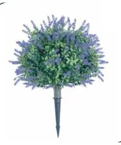 Lavender Topiary Ball 45 cm – Neon Jungle Studios
