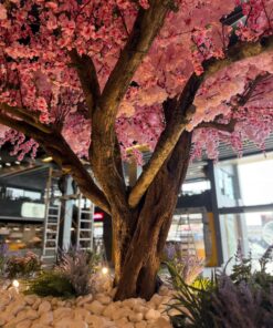 Grand Cherry Blossom on a planter-table – view 5