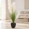 Pampas Grass Plant 125 cm styled in an interior — Neon Jungle Studios